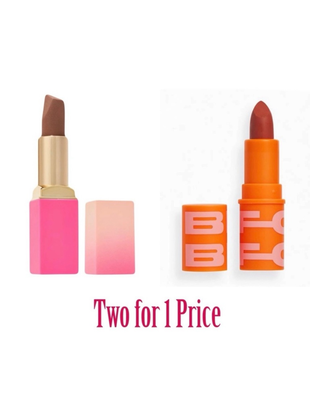 NWT Beauty For Certain Lipstick #17 and Juvia’s Place Lipstick #2020
